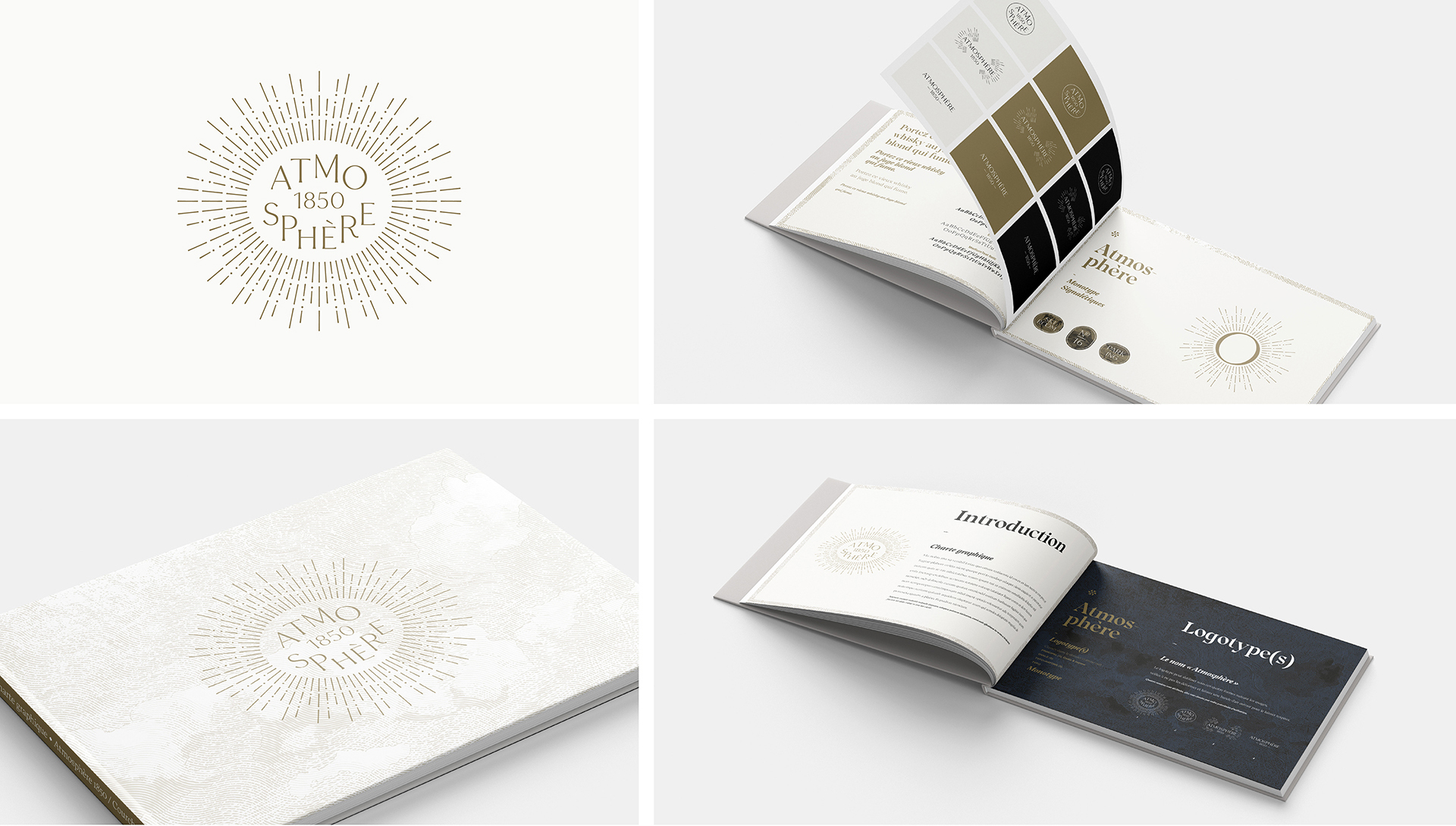 ATMOSPHERE 1850 — Branding, Identité visuelle — Atelier Giffon / Parici signalétique - Courchevel