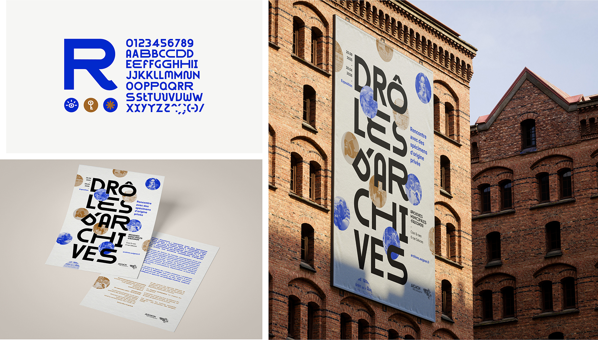 DRÔLES D’ARCHIVES — Scénographie, Direction artistique de l’exposition et du catalogue — Archives municipales d’Avignon