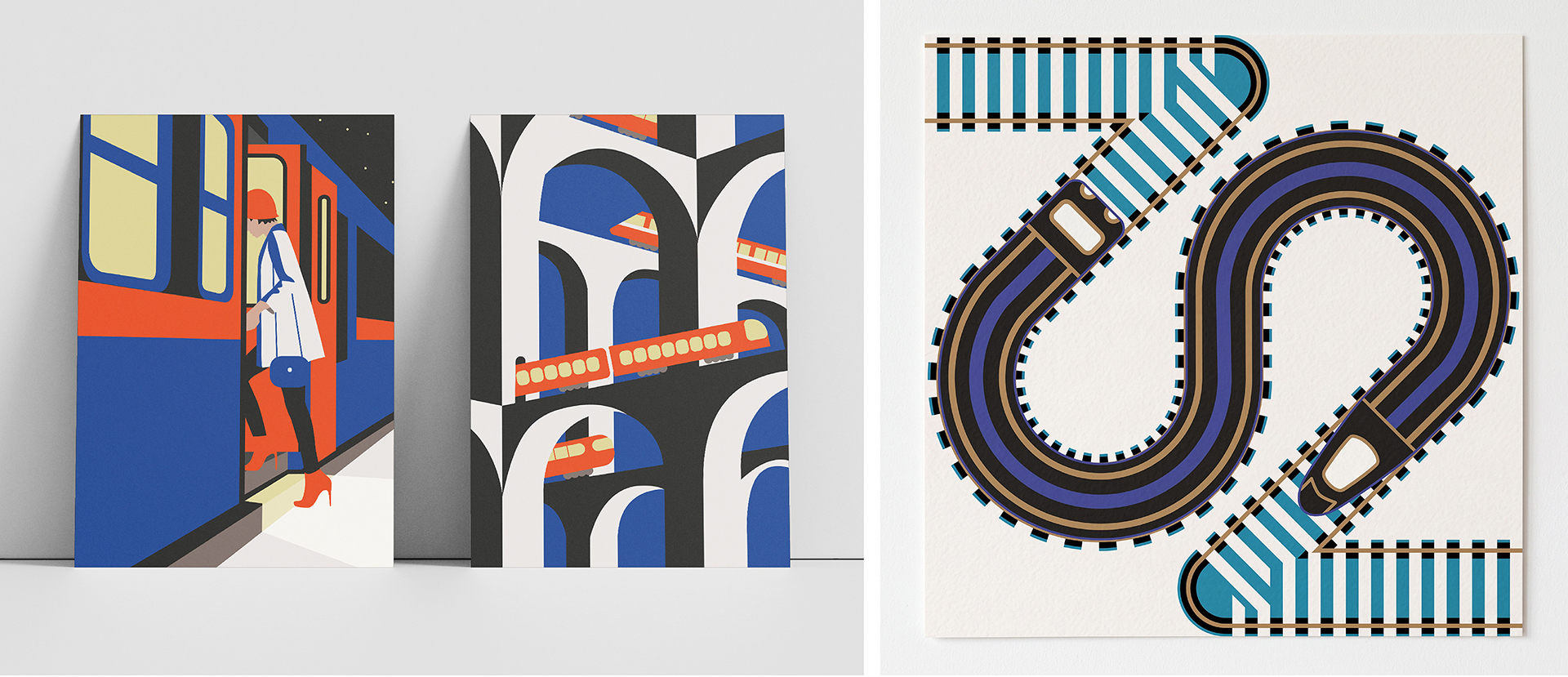 PAPETERIE — Illustration, Carterie — RHCF - SNCF Patrimoine