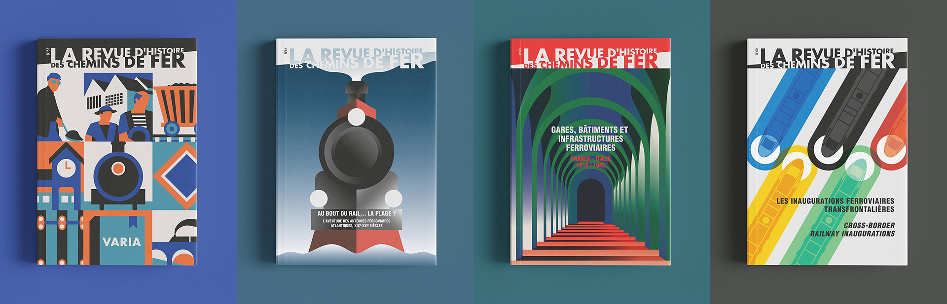 LA REVUE D’HISTOIRE DES CHEMINS DE FER — Illustration, Revue — RHCF - SNCF Patrimoine