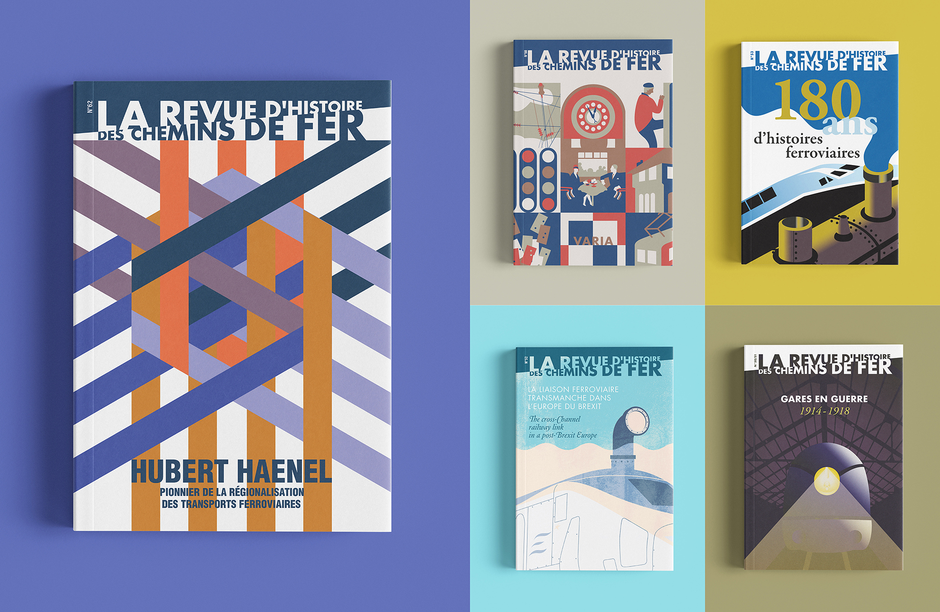 LA REVUE D’HISTOIRE DES CHEMINS DE FER — Illustration, Revue — RHCF - SNCF Patrimoine