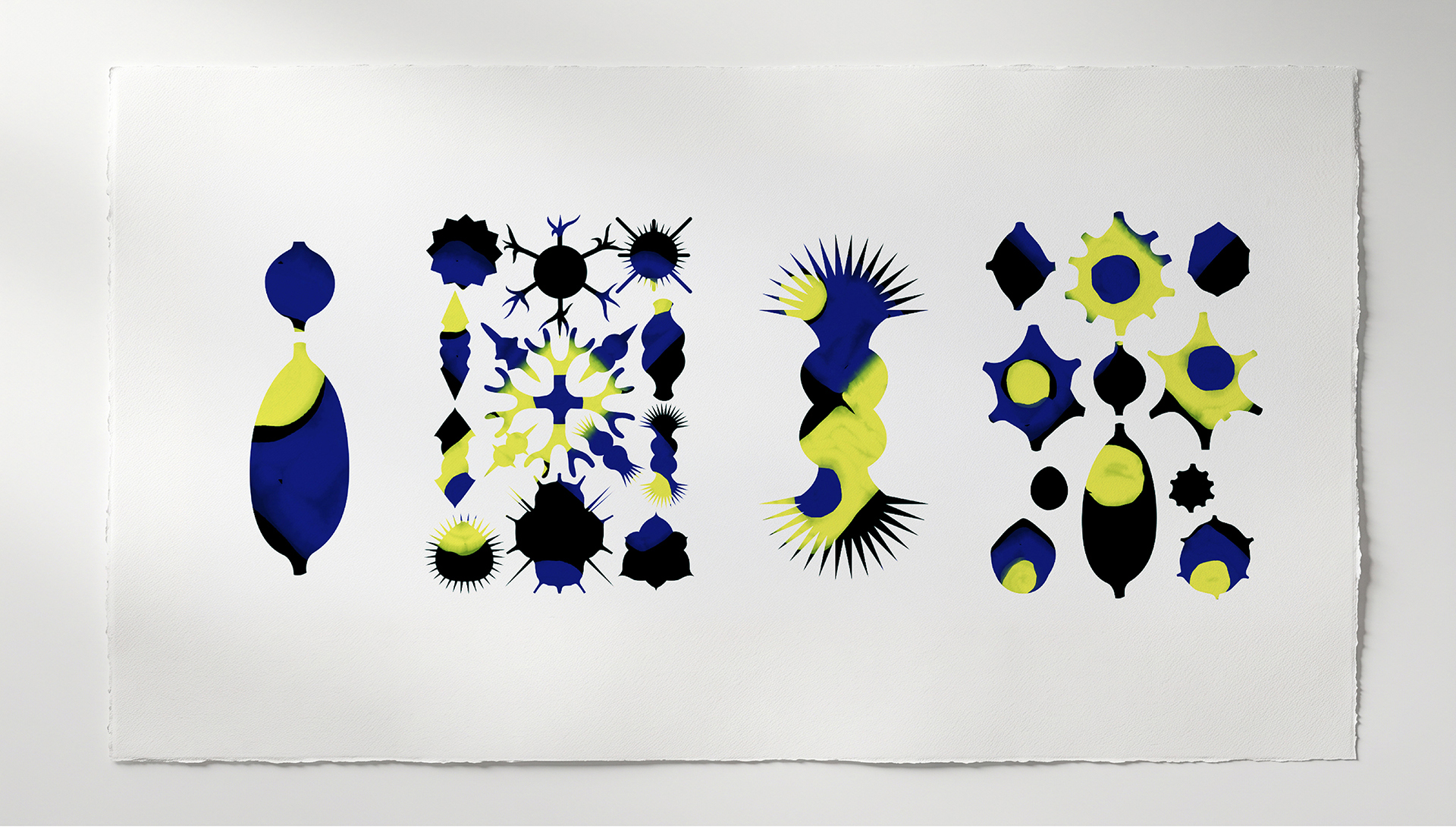 PLANCTON — Illustration, Série personnelle — Encre